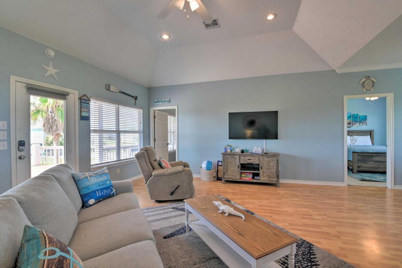 Bright Crystal Beach House, Walk To Coast! Villa Bolivar Peninsula Exterior foto