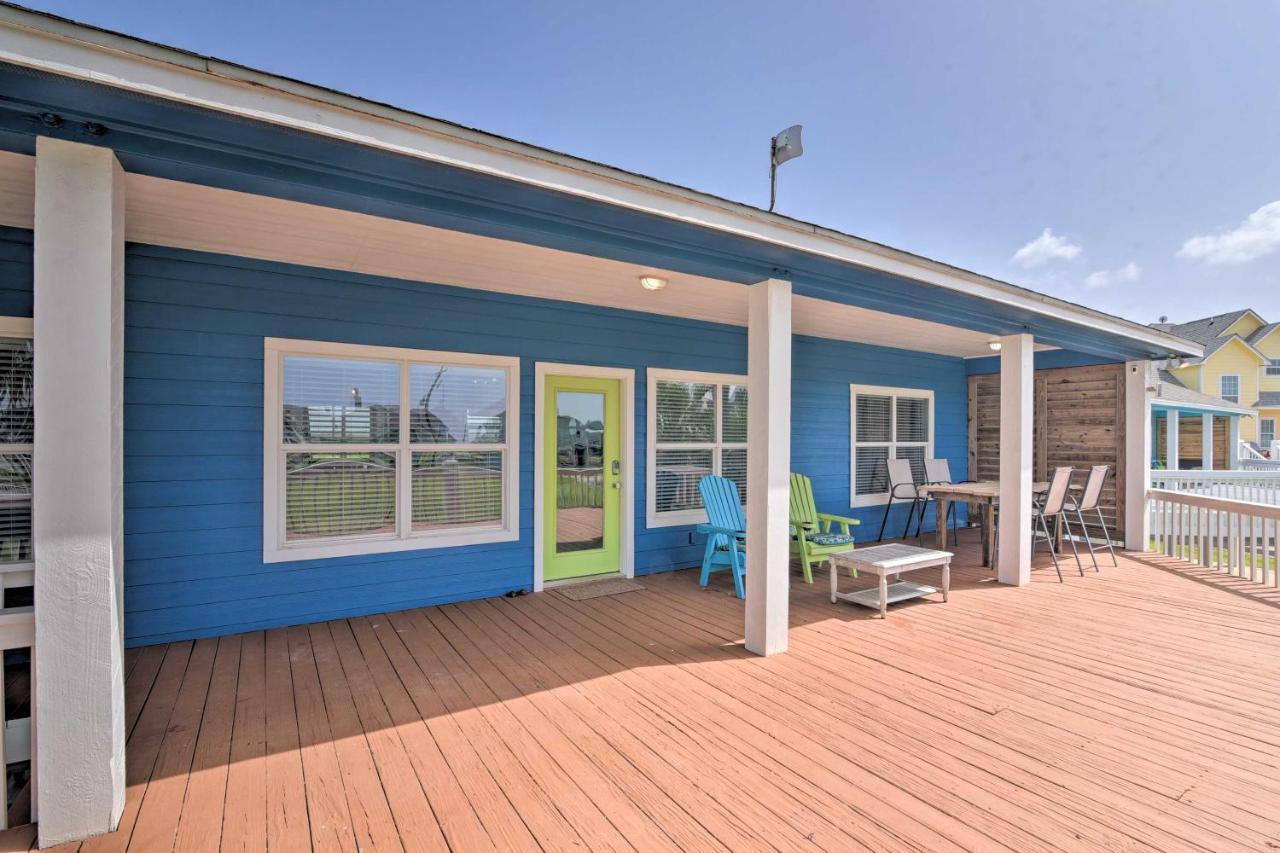 Bright Crystal Beach House, Walk To Coast! Villa Bolivar Peninsula Exterior foto