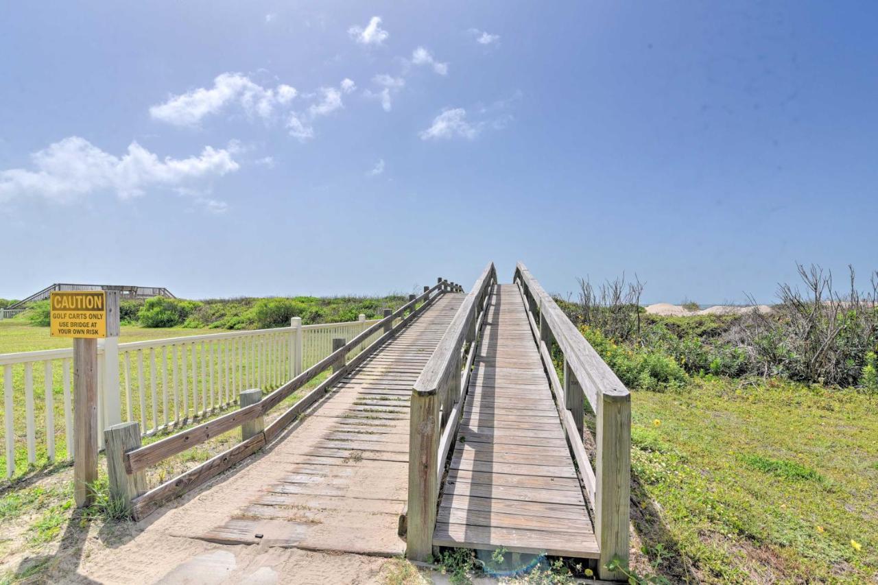 Bright Crystal Beach House, Walk To Coast! Villa Bolivar Peninsula Exterior foto