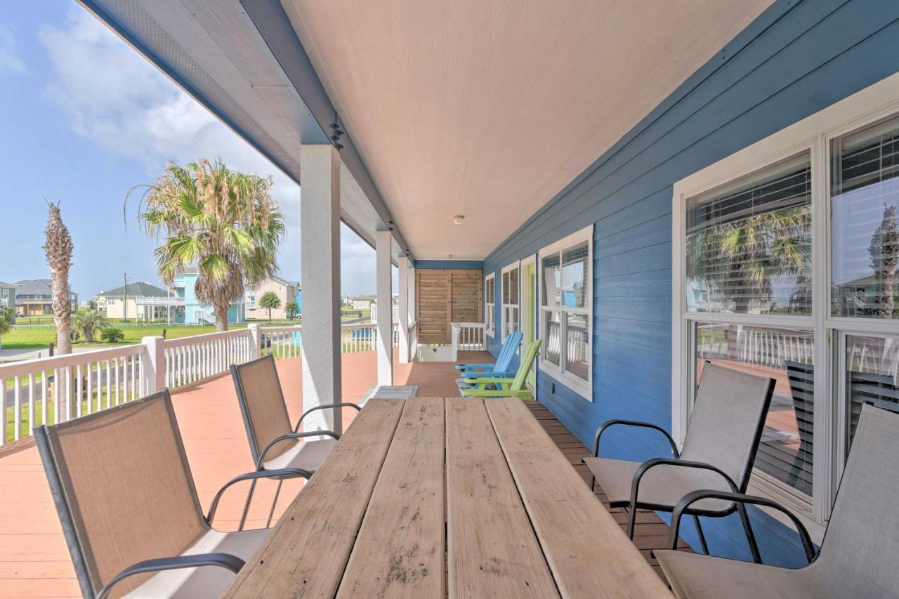 Bright Crystal Beach House, Walk To Coast! Villa Bolivar Peninsula Exterior foto