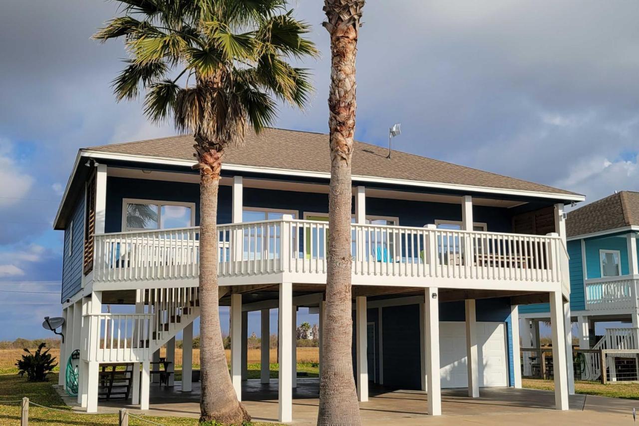 Bright Crystal Beach House, Walk To Coast! Villa Bolivar Peninsula Exterior foto