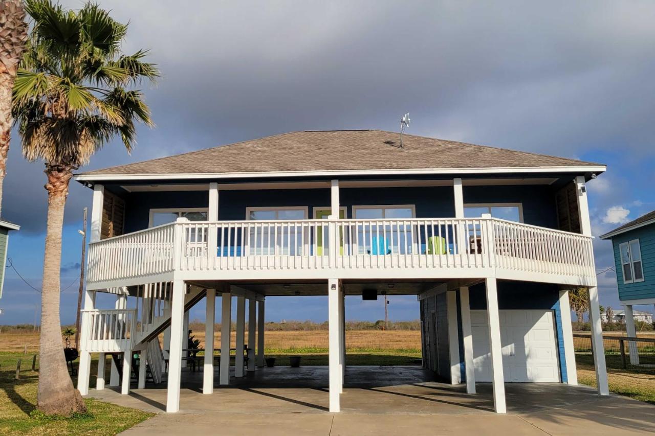 Bright Crystal Beach House, Walk To Coast! Villa Bolivar Peninsula Exterior foto